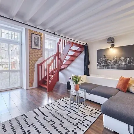 Cozy Loft With Terrace In The City Center Apartment